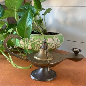 VTG Vintage Rare oil lamp Genie 🧞‍♂️ lamp